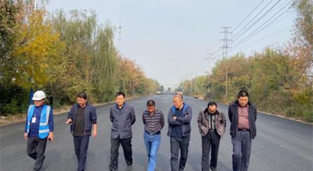 青島市質(zhì)檢站蒞臨萊西市“四好農(nóng)村路”集中攻堅（2020年）二期工程檢查指導工作