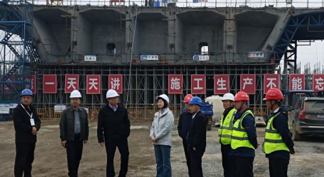 河南省交通建設(shè)技術(shù)中心蒞臨許昌市繞城高速公路項目檢查指導工作